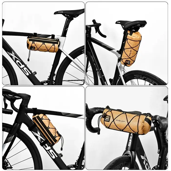 ESLNF sac avant de vélo stockage de grande capacité à l'extérieur sac d'équitation multifonction étanche sac