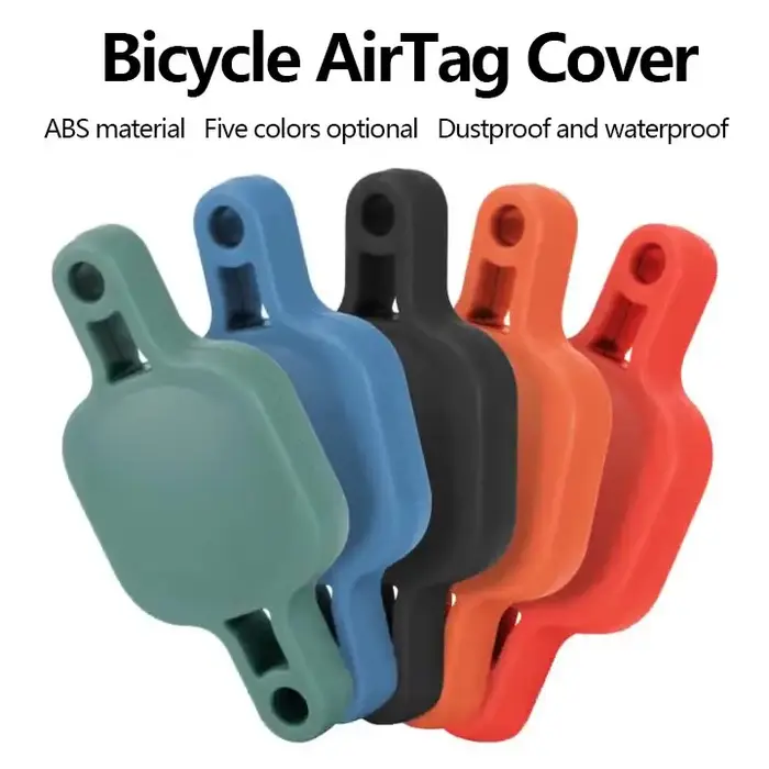 Localisateur de montage de vélo universel, pour AirTag, couvercle de protection, antivol, petit équipement