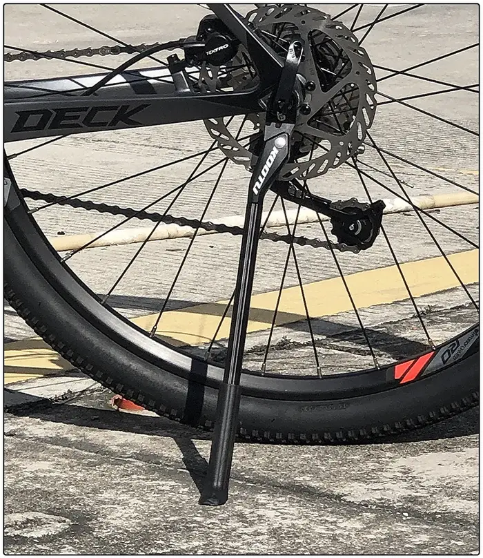 Support de pédale de vélo trépied à dégagement rapide support de vélo en aluminium autoportant béqui