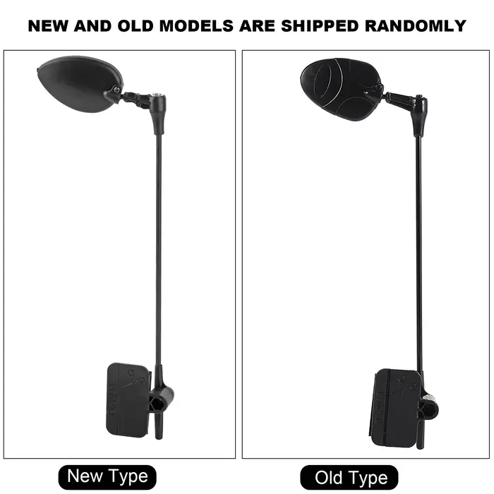 Miroirs de sécurité pour casque de vélo ABS