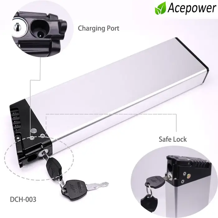 Pliant Électrique Vélo E-bike Batterie 36 V 10Ah 14Ah 48V 10.5Ah Intégré