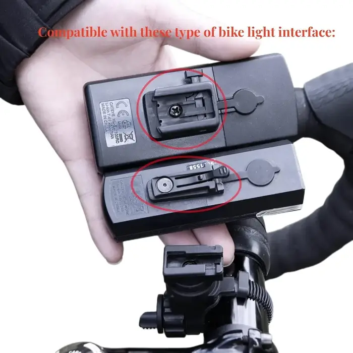 Support de lumière de vélo Compatible avec CAT Eye Volt 200/300/400/800