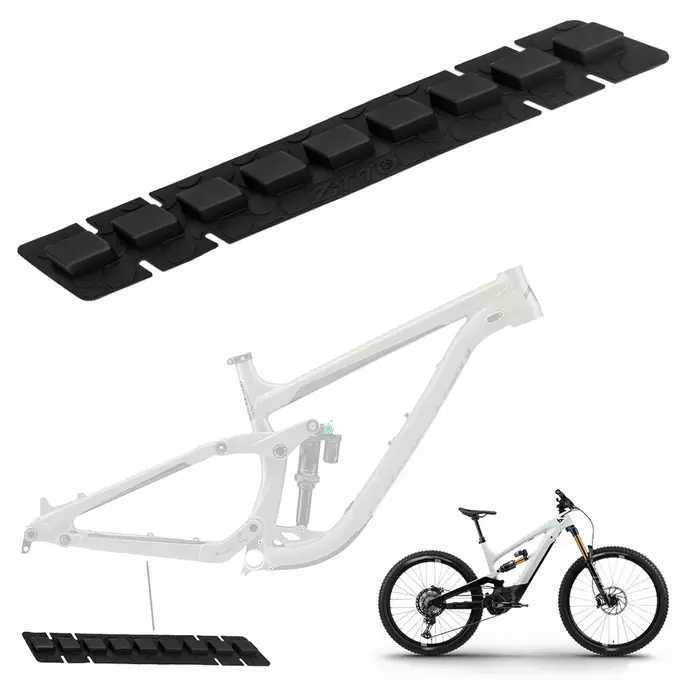 JOStay-Coussretours de protection de chaîne de vélo en silicone 3D, protection de cadre, anti-rayure