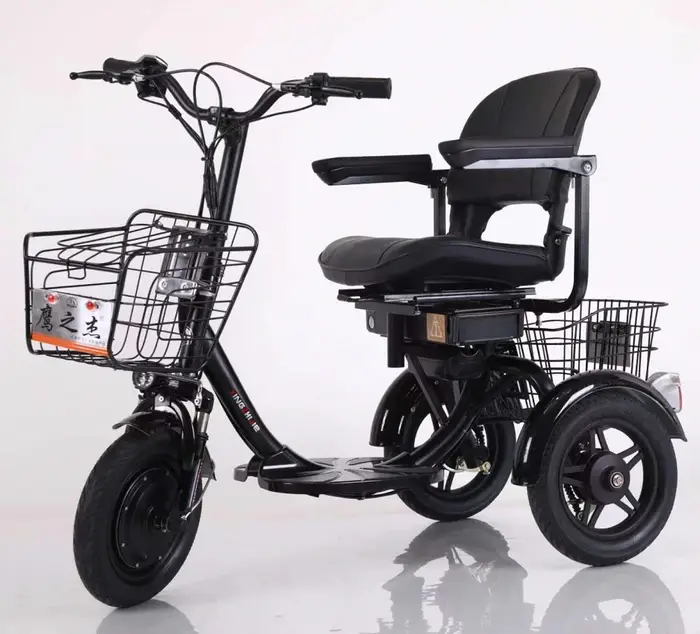 Scooter électrique pliant à double moteur longue portée