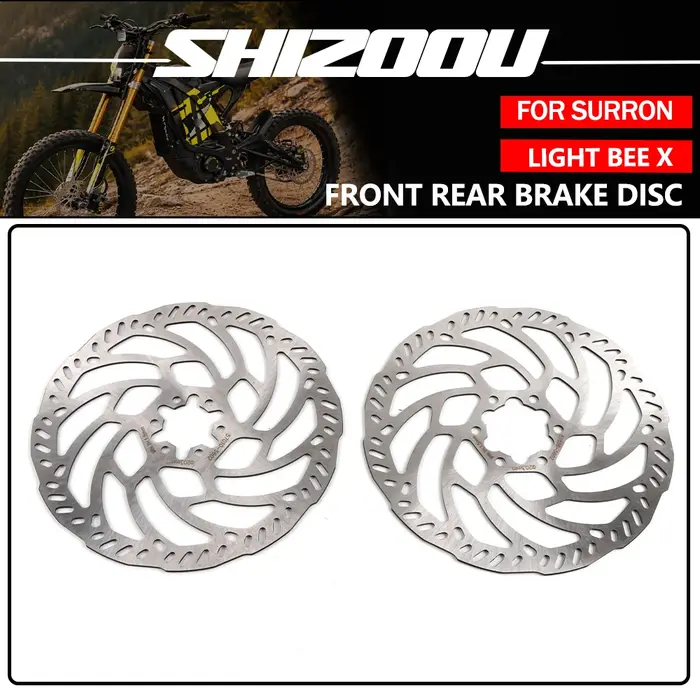 Disques de frein flottants avant et arrière pour motos SURRON Sur Ron Light Bee