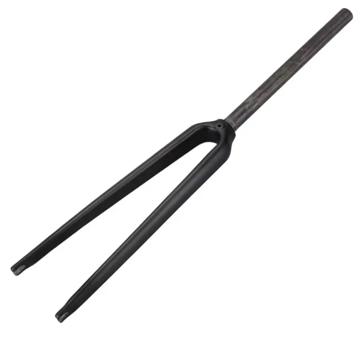 Fourche en carbone 25.4mm vélo de route de course brillant mat 3K UD