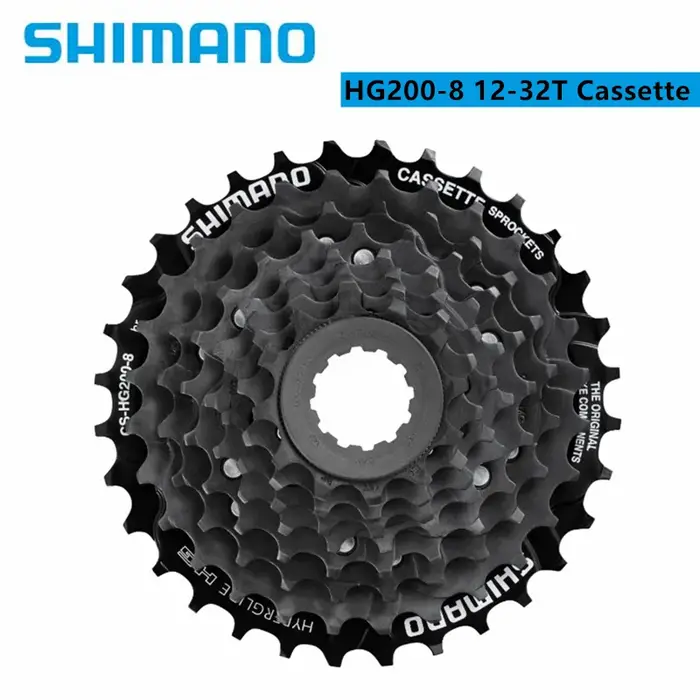 Shimano Tourney HG200 7s 12-28T/12-32T 8s 12-32T Cassette CS-HG200-7 / CS-HG200-8 pour VTT Vélo D'origine