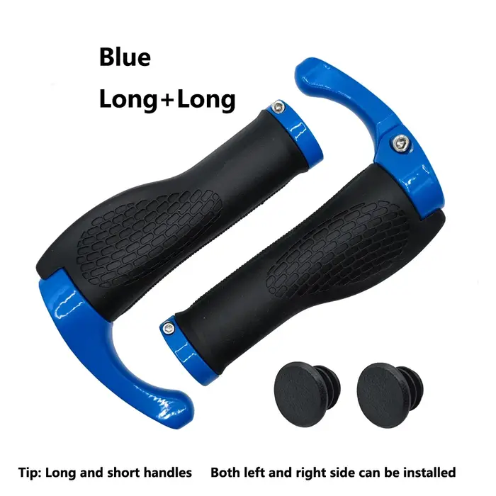 Poignées ergonomiques coordonnantes pour guidon de vélo