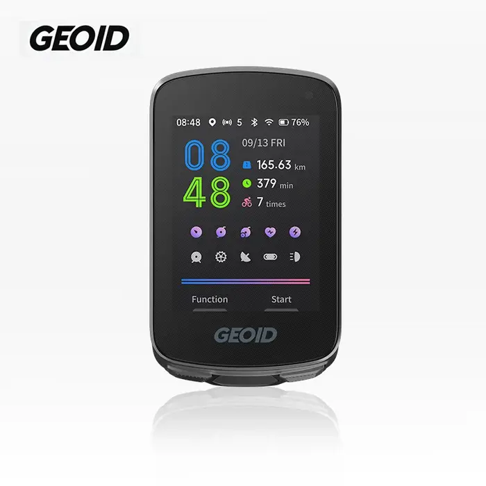 Ordinateur de vélo GEOID CC700, écran couleur 2,8 pouces, navigation de route, compteur de vitesse, 