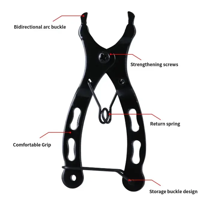 Pince à boucle de chaîne de vélo