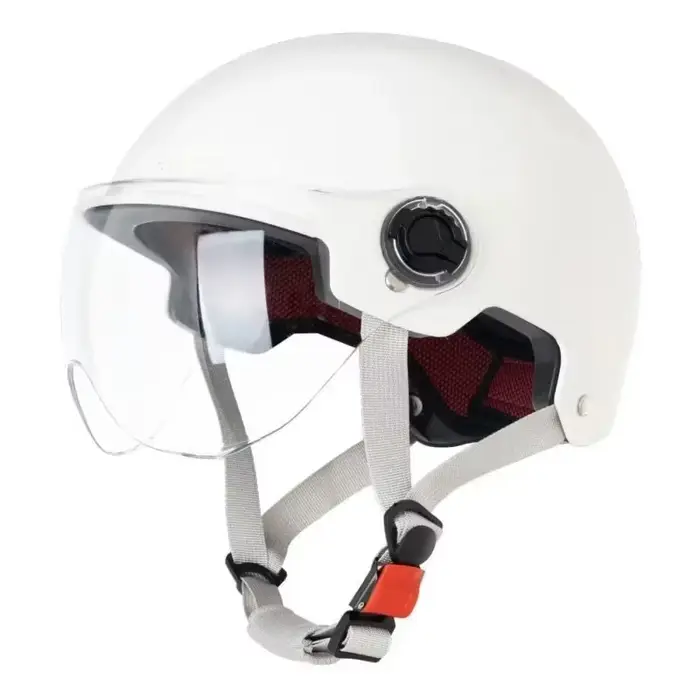 Casque de vélo avec lentille de lunettes pour adulte