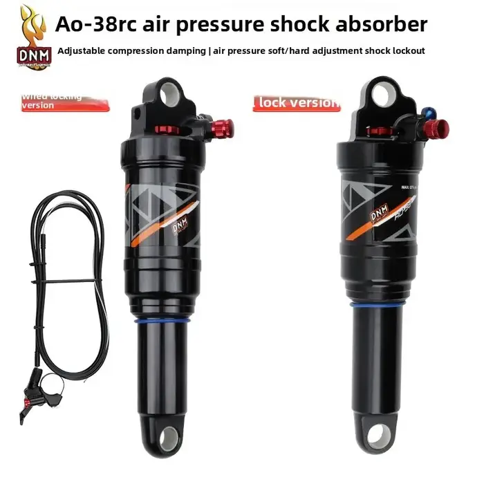 Suspension arrière pneumatique DNM AO-38RC en alliage d'aluminium pour VTT tout-suspendu montagne XC 165 190 200 210 mm haute performance