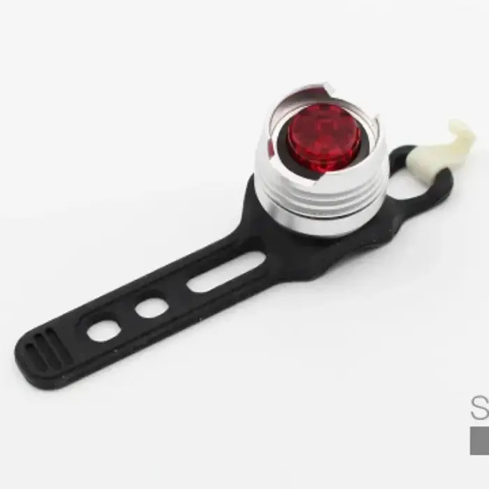 Vélo vélo cyclisme avant arrière queue casque rouge Flash lumières LED étanche vtt sécurité avertissement lampe cyclisme aluminium lumière
