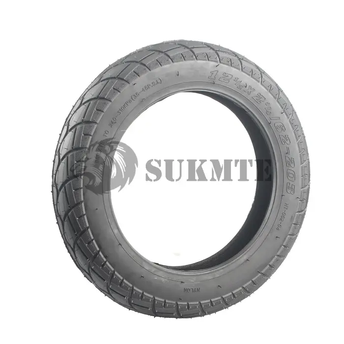 Pneu de 12 pouces (62 -203)12 1/2X2 1/4 poussette de vélo urbain pour pneus extérieurs de Scooter électrique convient à