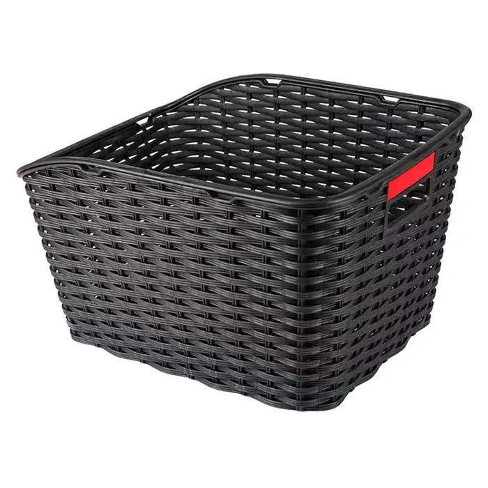 ABJQ Panier de vélo arrière Panier de vélo arrière - Supports de chargement de vélo montés sur rack arrière pour adultes, vélos électriques et vélos