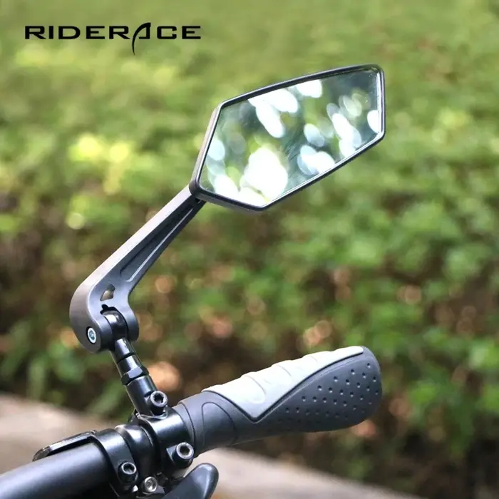 Rétroviseur de vélo transparent