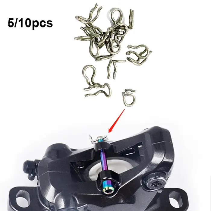 Vis de fixation des plaquettes de frein à disque de vélo, Clips à ressort, goupille fendue, broche e