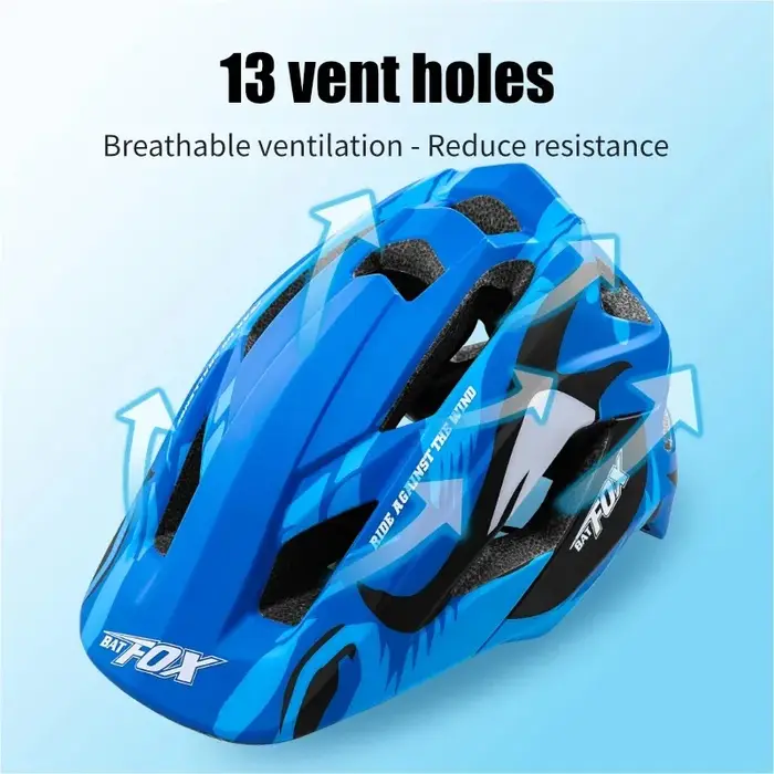 Casque de vélo intégral BATFOX pour enfants