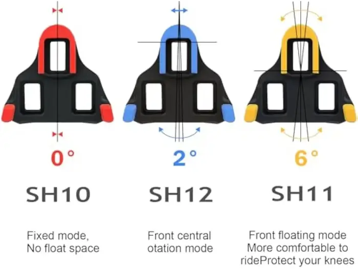 Crampons de vélo de route pour Shimano SPD-SL
