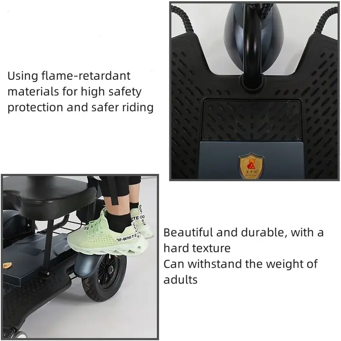 Mini Tricycle Électrique Pliable pour Femme