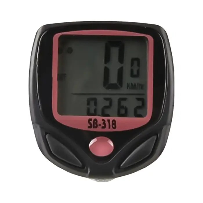 Ordinateur numérique de vélo, grand écran étanche, compteur de vitesse numérique pour la conduite au