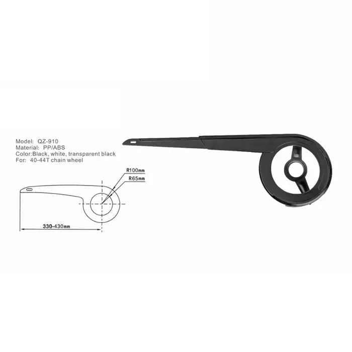 Garde-chaîne de vélo remplacement Durable couverture de chaîne