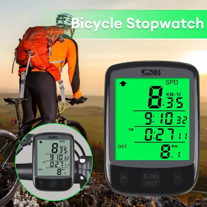 Compteur kilométrique de vélo étanche