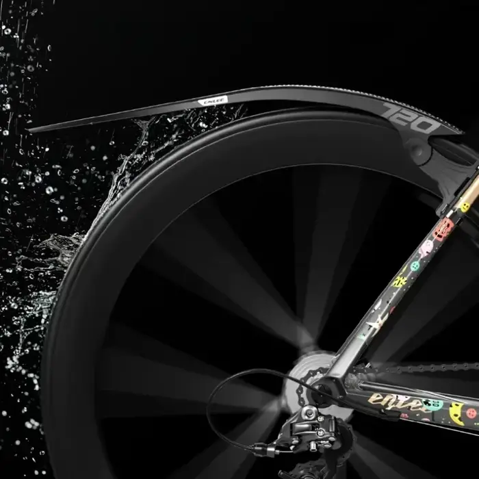 Garde-boue extensible à dégagement rapide pour vélo