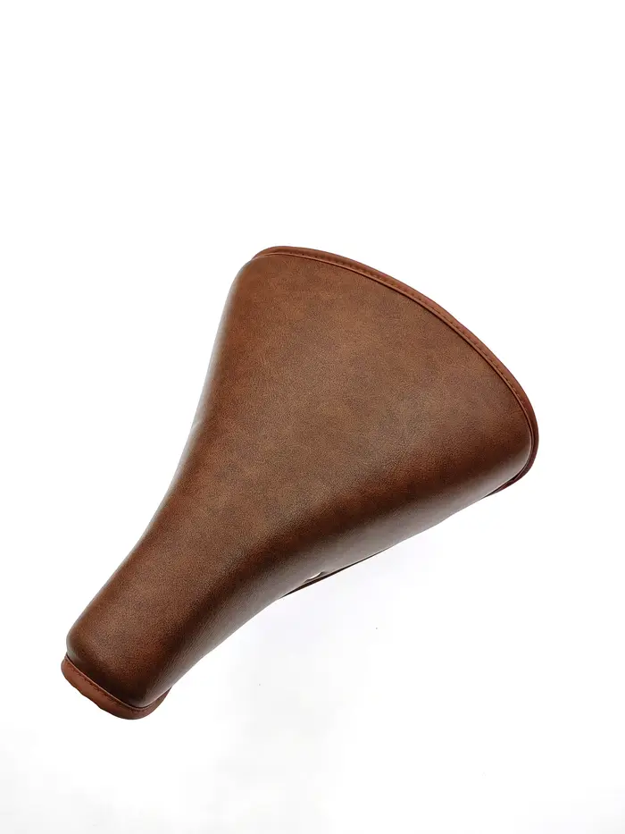Selle de vélo rétro en cuir PU