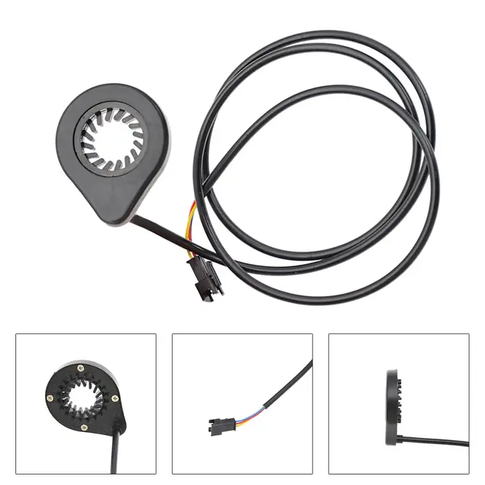 1 Pc vélo électrique 12 aimant Double Hall pédale capteur d'assistance système PAS