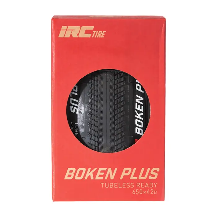IRC BOKEN PLUS-Pneu de vélo sans chambre à air, ultra léger, Kevlar BIKE GRAVEL TYRE 40-622 47-584,
