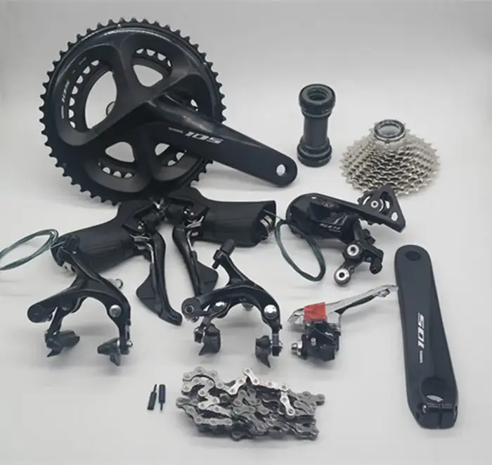 WinterMANO-Ensemble de vitesses pour vélo de route, avec frein, original, 105 R7000, 50/34t 53/39T 5