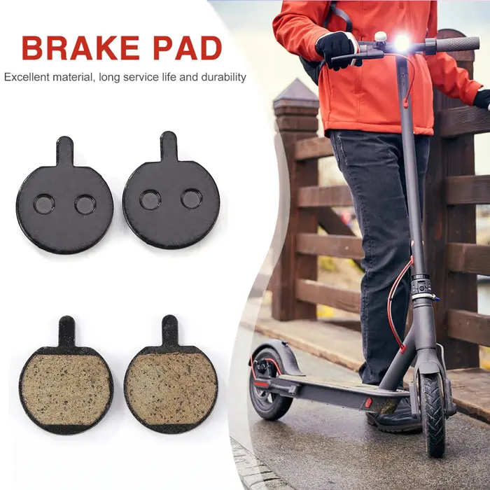 2 paires de plaquettes de frein à disque en résine pour scooter électrique