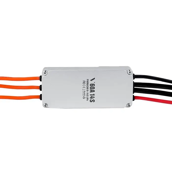 Contrôleur de vitesse électrique T-MOTOR V Series FOC ESC V60A, tension 14S pour moteurs de drone VTOL série VL VL5009 VL6011