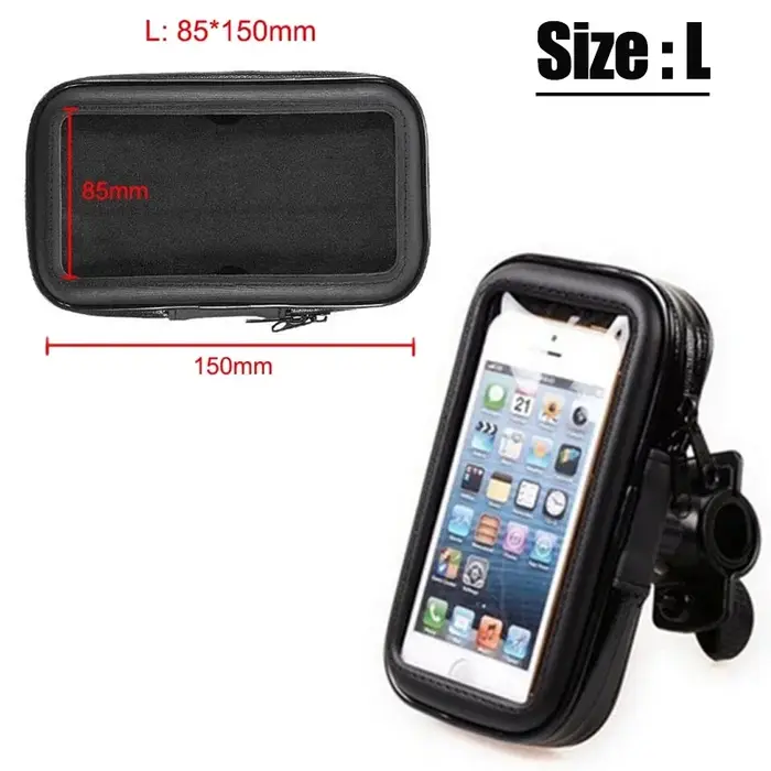 Support de téléphone étanche pour guidon de vélo et moto, étui pour iPhone 16 Pro Max 15 et Samsung