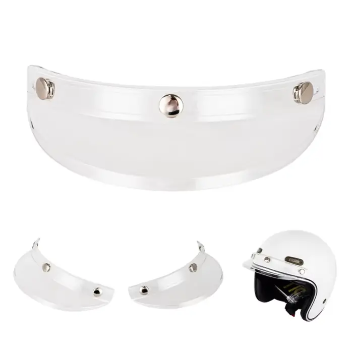 Hurbike-Pare-vent rabattable pour casque