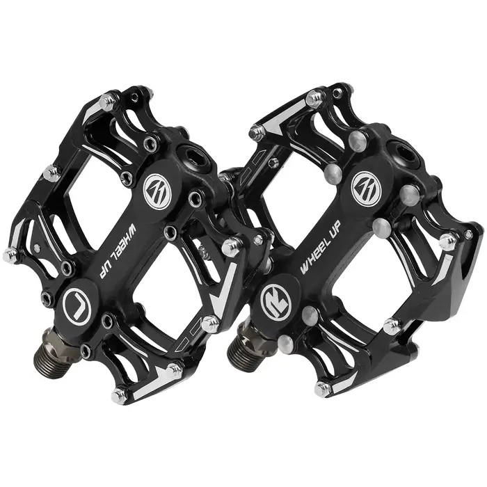 Pédales de vélo en alliage d'aluminium durable, accessoires de pédales de VTT