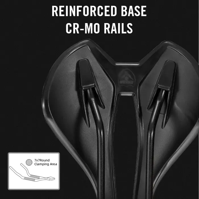 Selle de vélo RYET ultralégère en cuir pour route et VTT