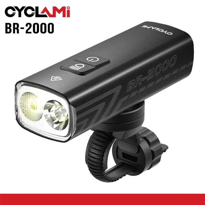2000 Lumens CYCLAMI vélo phare