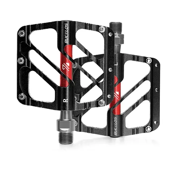 Pédales de vélo BUCKLOS 3 à roulements étanches, 9/16, en alliage d'aluminium CNC, pédales de platef