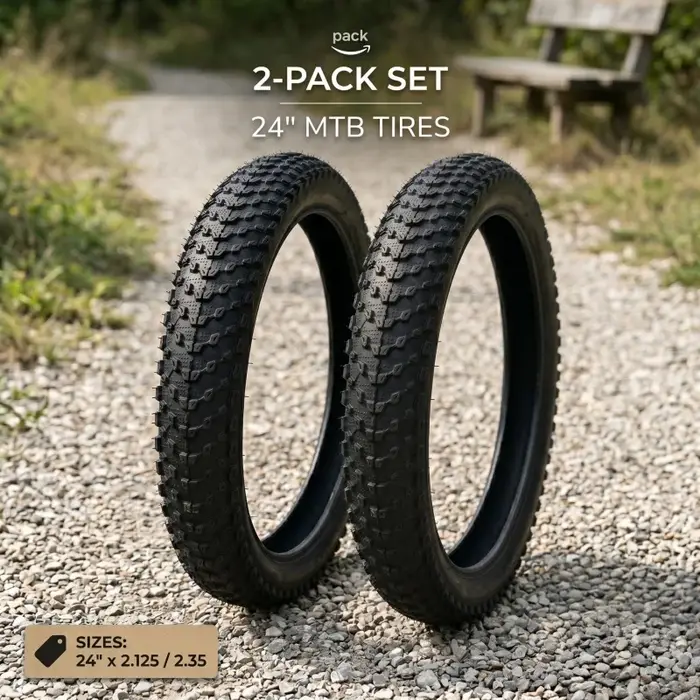 Pneus de vélo 24 pouces 24x2.125 24x2.35
