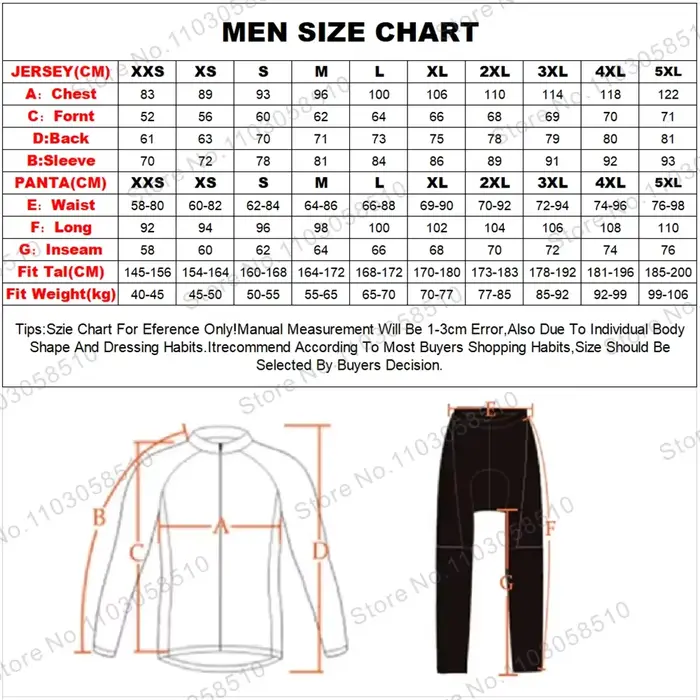 Maillot d'hiver en polaire thermique pour hommes