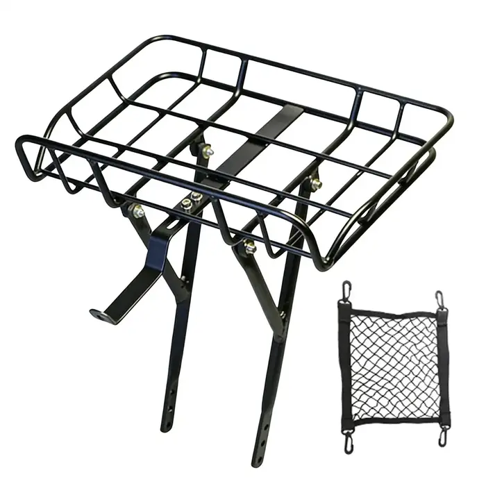 Porte-bagages avant en alliage d'aluminium pour VTT et vélos de route