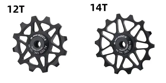 Roue Jockey de vélo MEROCA : 12T/14T