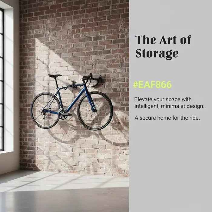 Support mural pour vélo