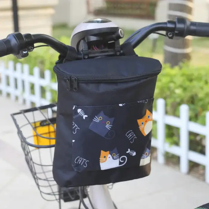 Sac de rangement multifonctionnel pour vélo de montagne électrique, anti-poussière et résistant à l'