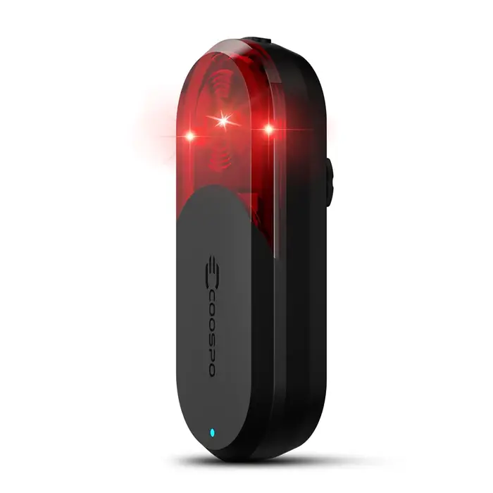COOSPO TR70 Radar feu arrière vélo intelligent feu arrière avertissement de frein IP67 étanche vélo
