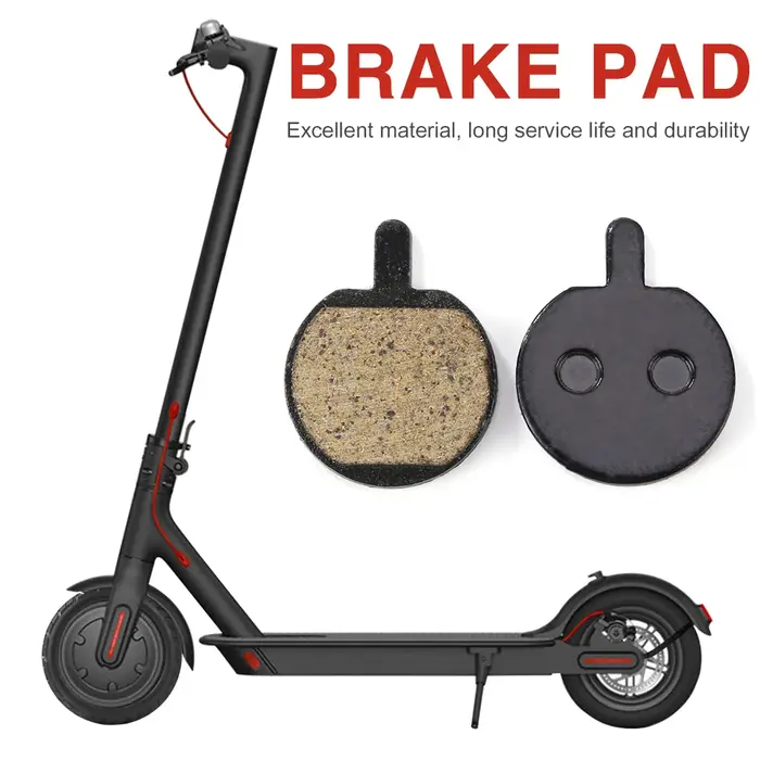 2 paires de plaquettes de frein à disque en résine pour scooter électrique