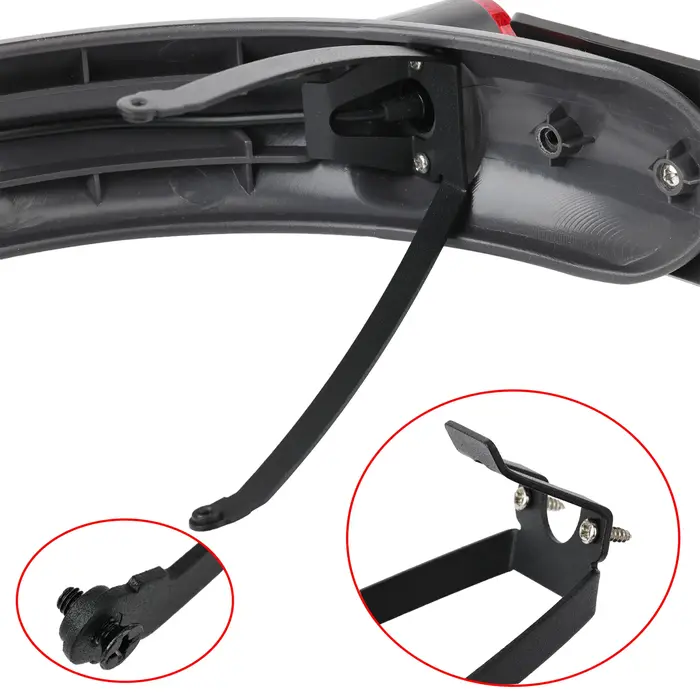 Support de garde-boue arrière pour Scooter électrique Xiaomi 1S Pro 2 Mi 3