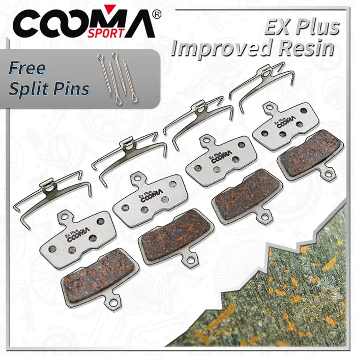 4 paires de plaquettes de frein à disque de vélo Ex Plus pour AVID SRAM DB8 Code 2011 + Code R Guide